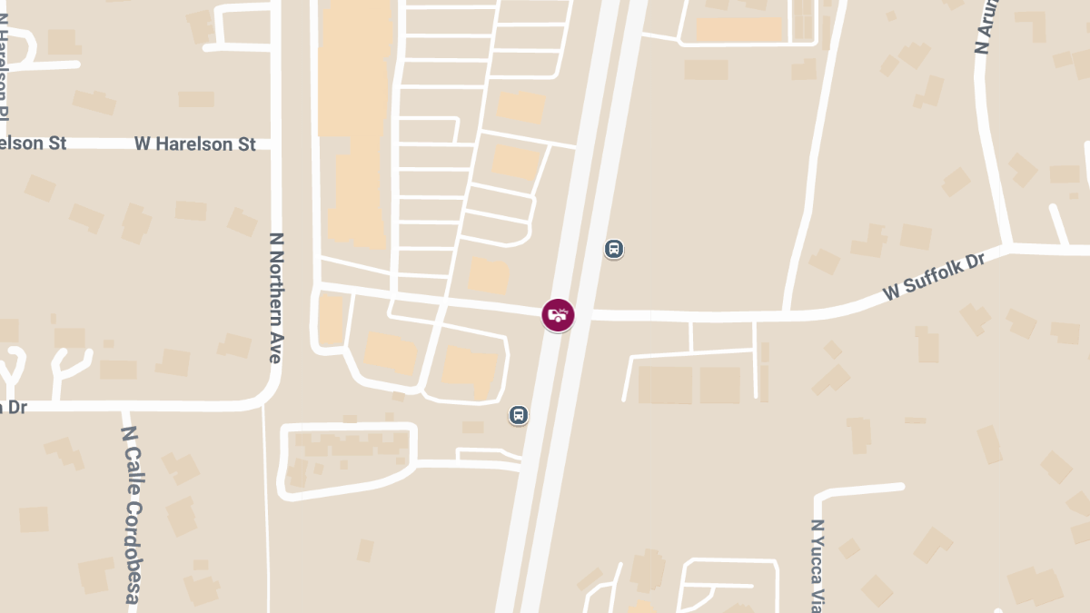 Auto Crash at Oracle Rd & Suffolk Dr