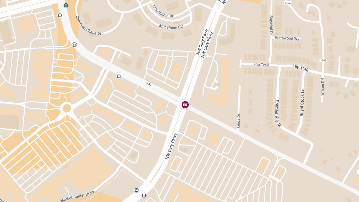 Auto Crash with Injuries at NW Cary Pkwy and Chapel Hill Rd