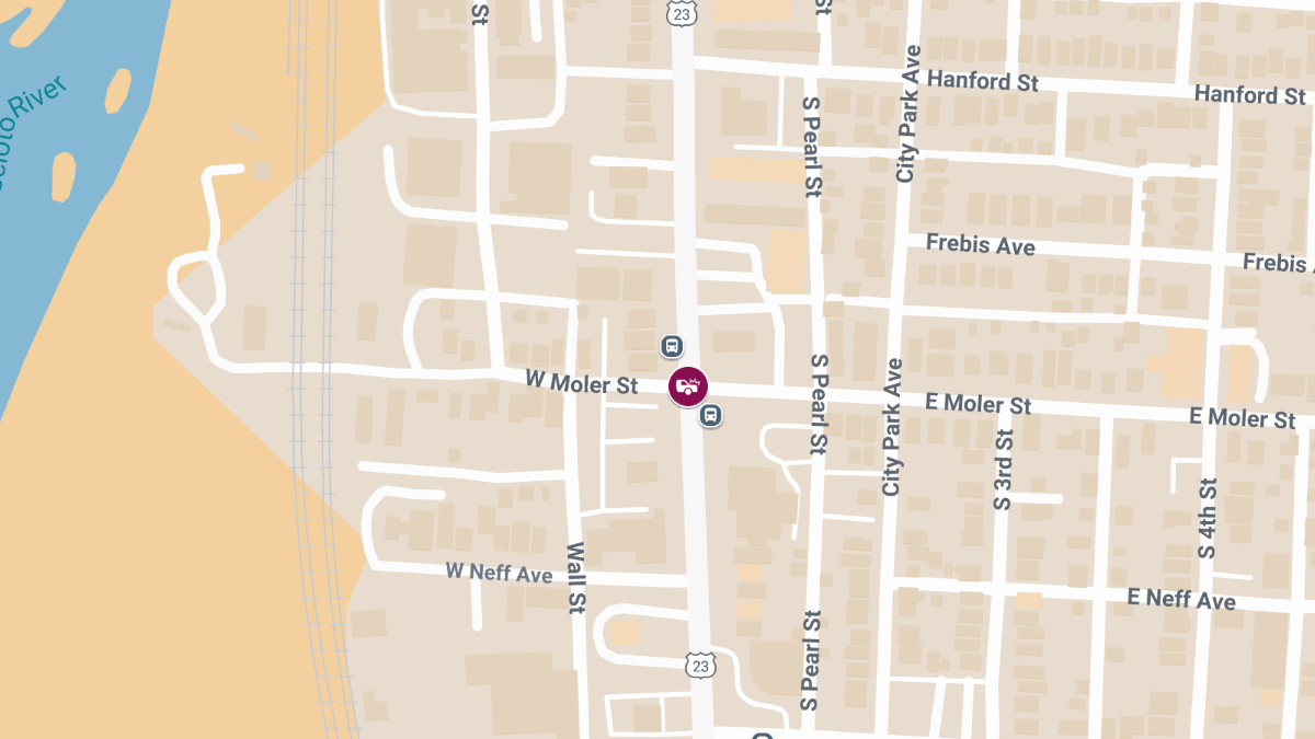 Auto Crash with Injuries at S High St & E Moler St