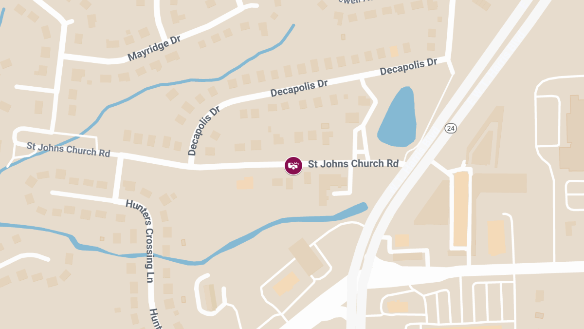 Auto Crash with Injuries on St Johns Church Rd