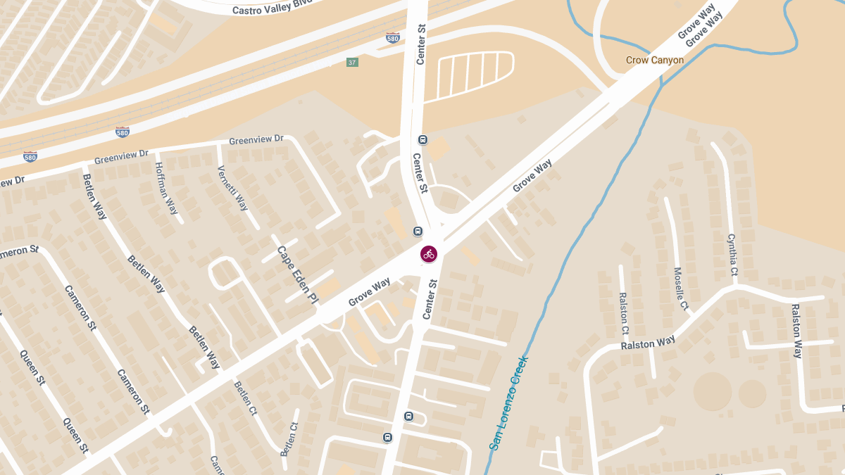 Bicycle Accident with Injuries at Center St & Grove Way
