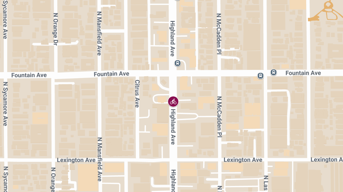 Bicyclist Injured in Crash on N Highland Ave