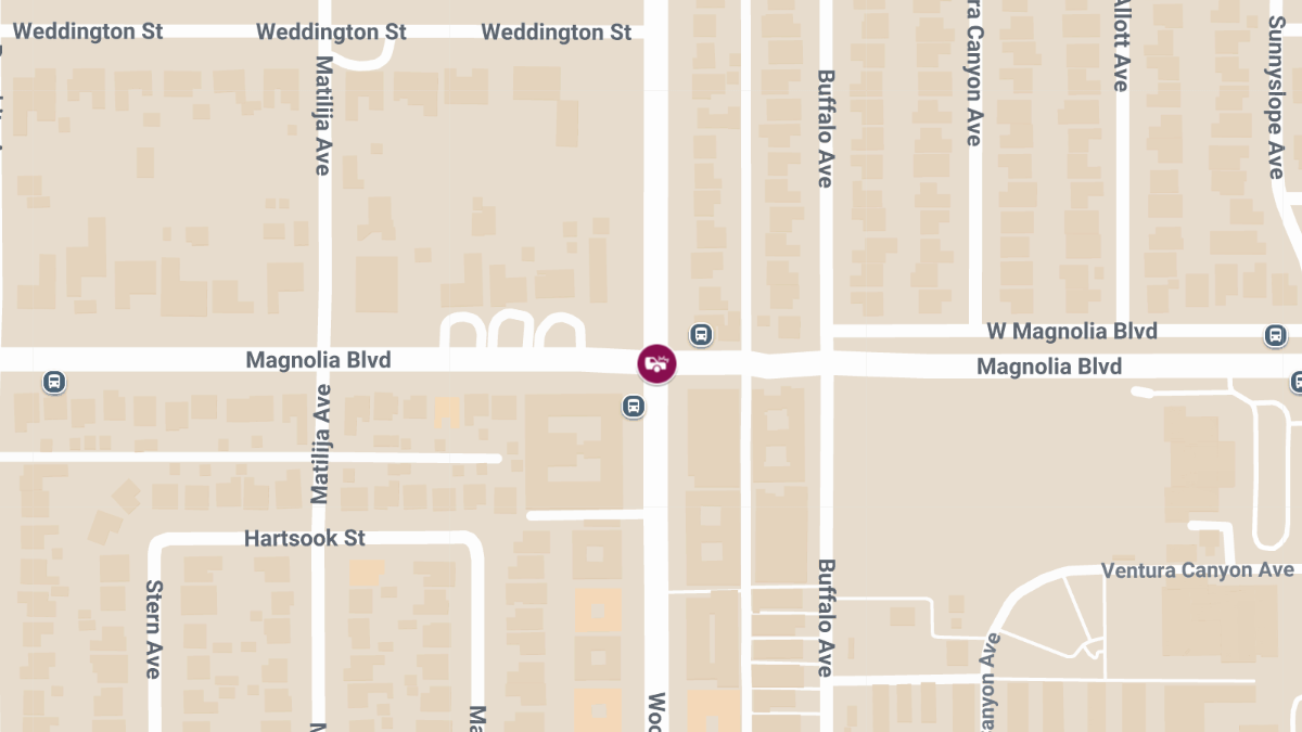 Bicyclist Injured in Hit-and-Run at Magnolia Blvd & Woodman Ave