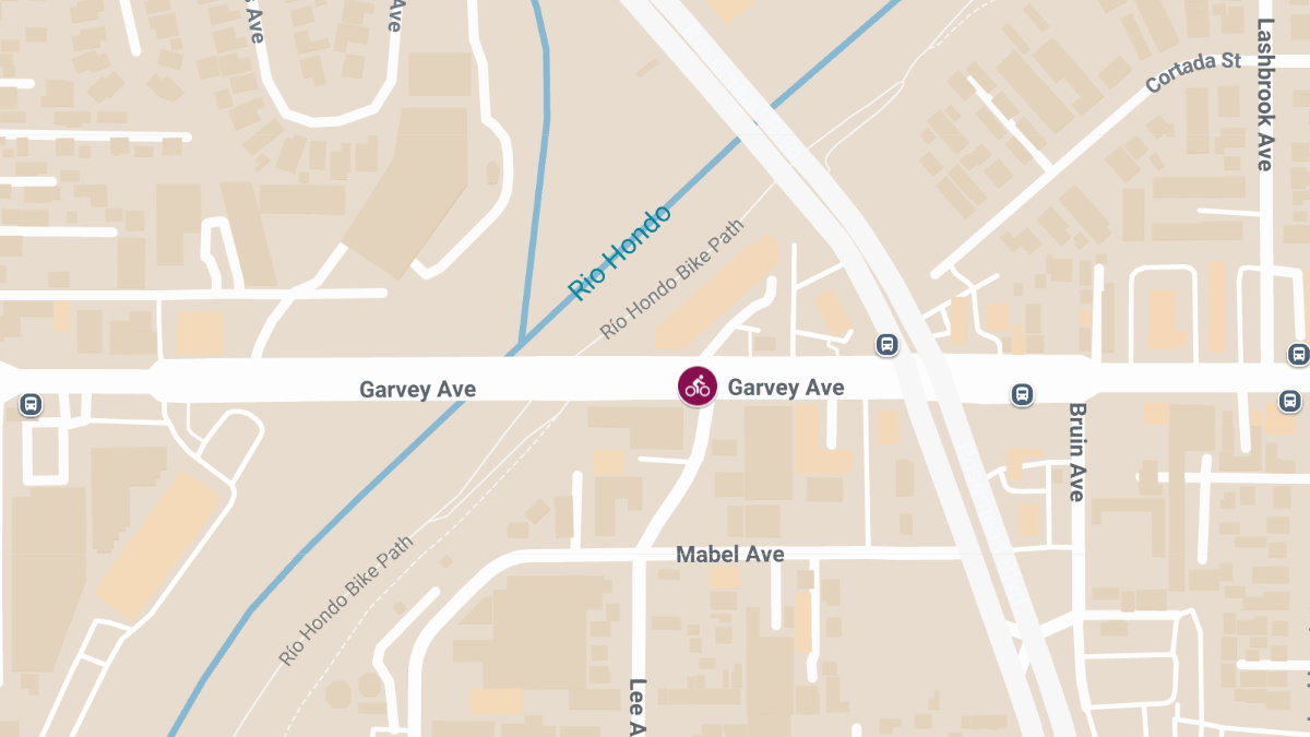 Bicyclist Injured in Vehicle Crash at Lee Ave & Garvey Ave