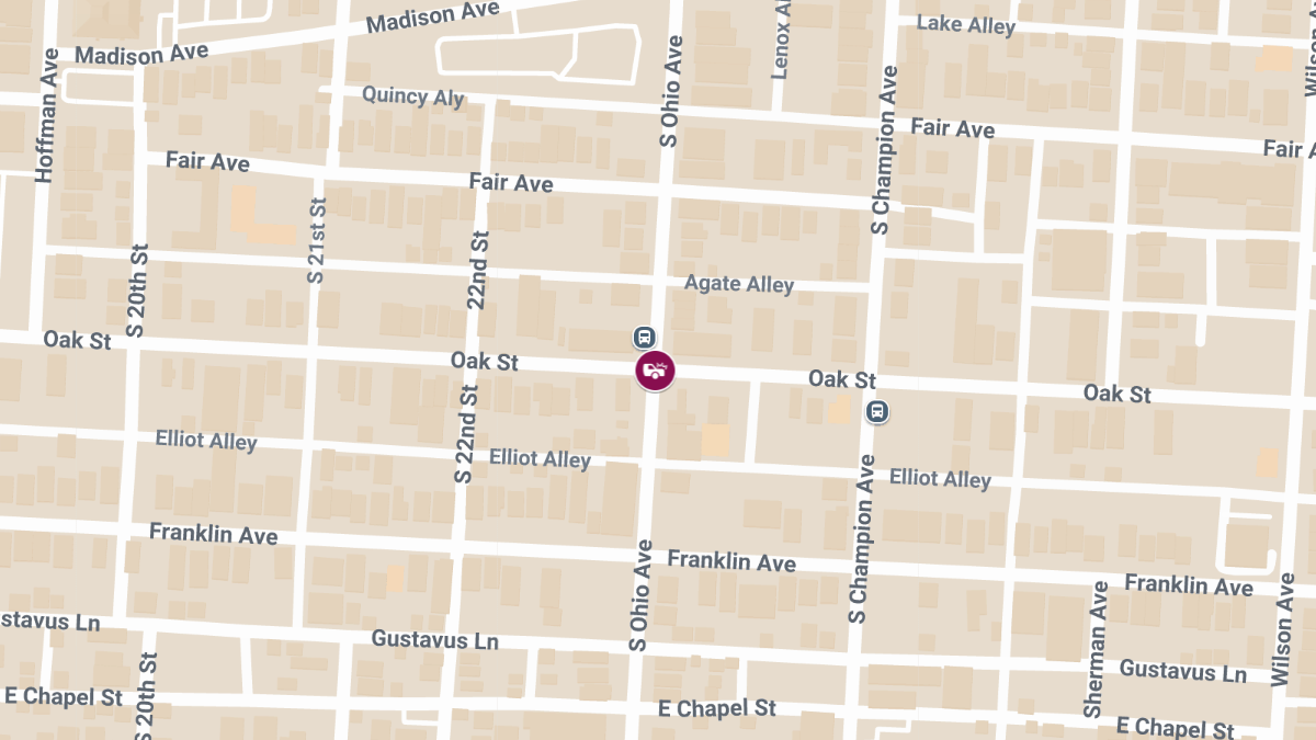 Car Accident with Injuries at Oak St & S Ohio Ave