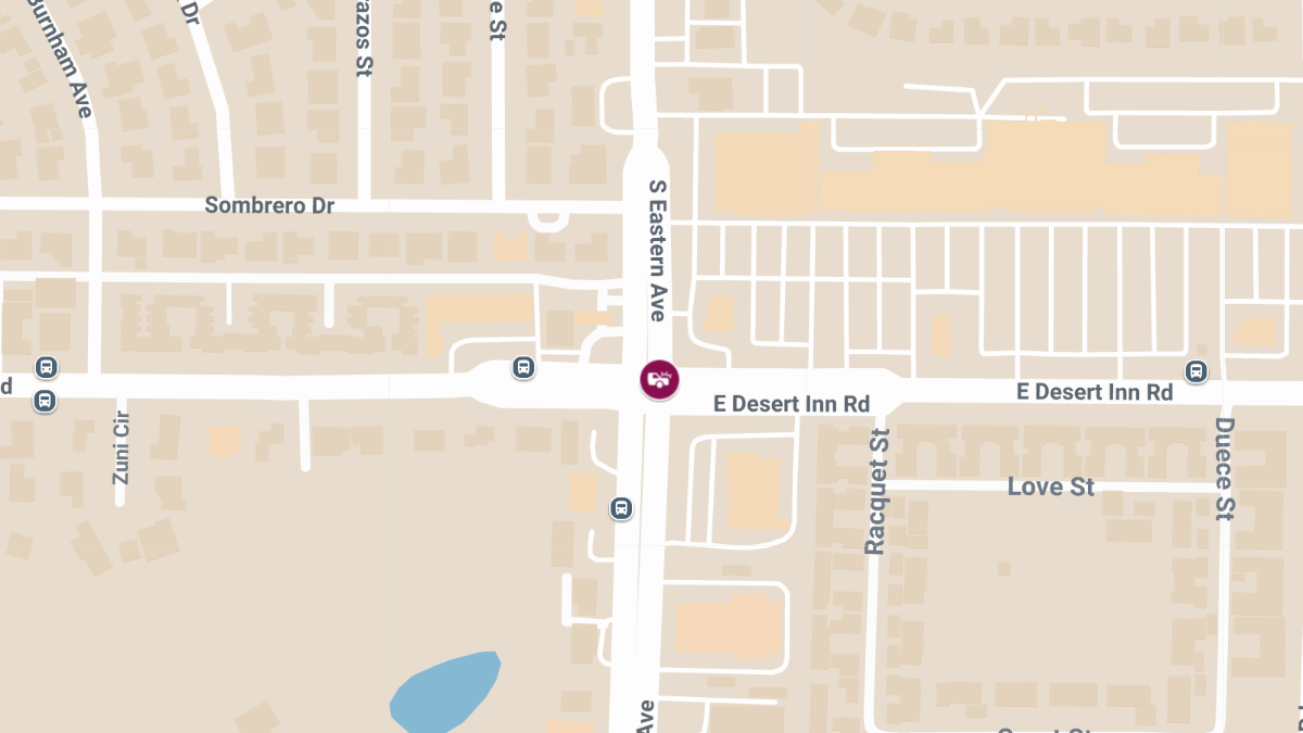 Car Accident with Injuries at S Eastern Ave & E Desert Inn Rd