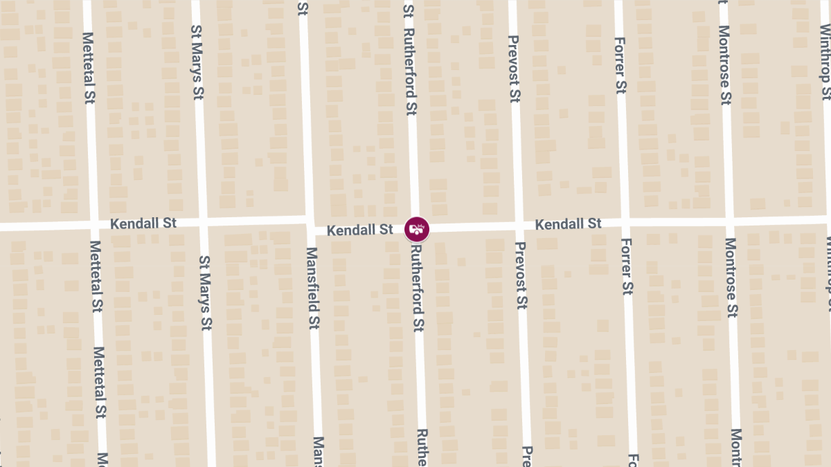Car Collision with Injuries at Mount Elliott St & E Outer Dr