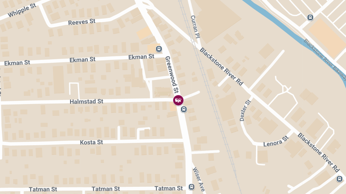 Car Crash With Injuries at 100 Greenwood St
