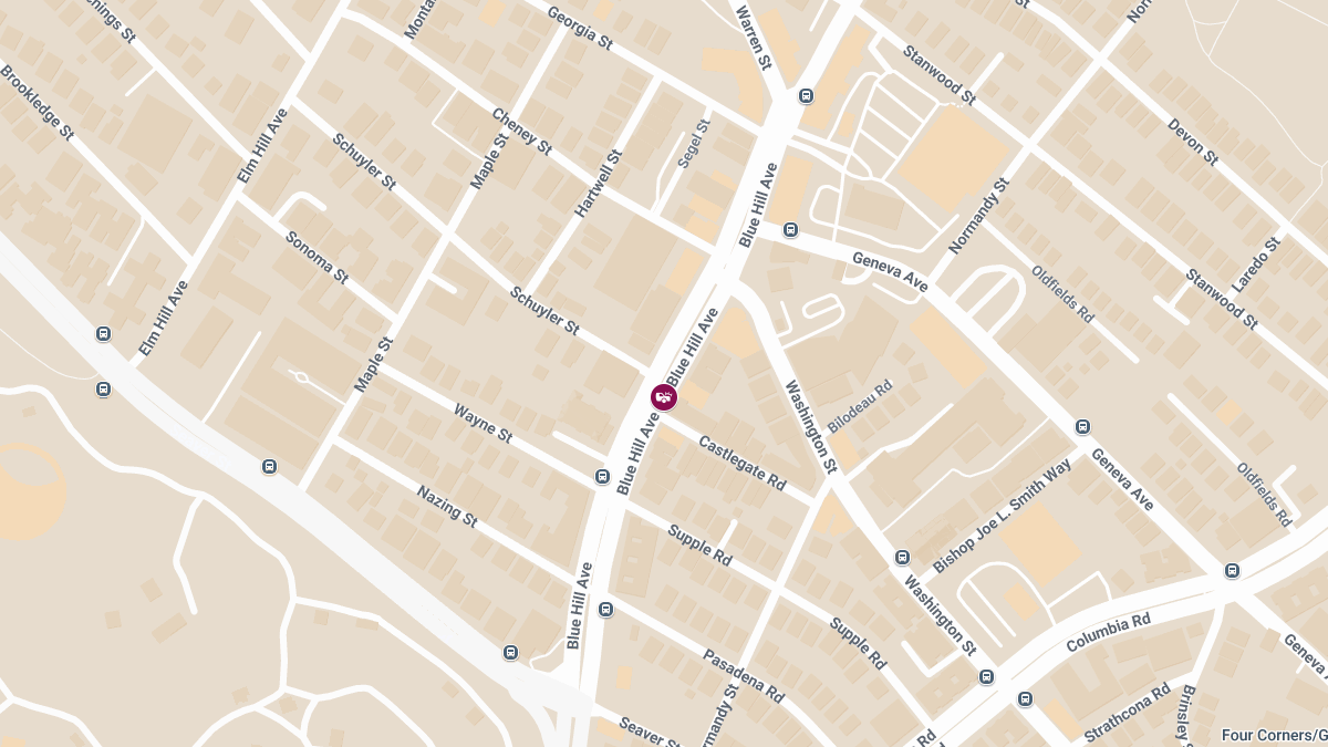 Car Crash With Injuries at 661 Blue Hill Ave