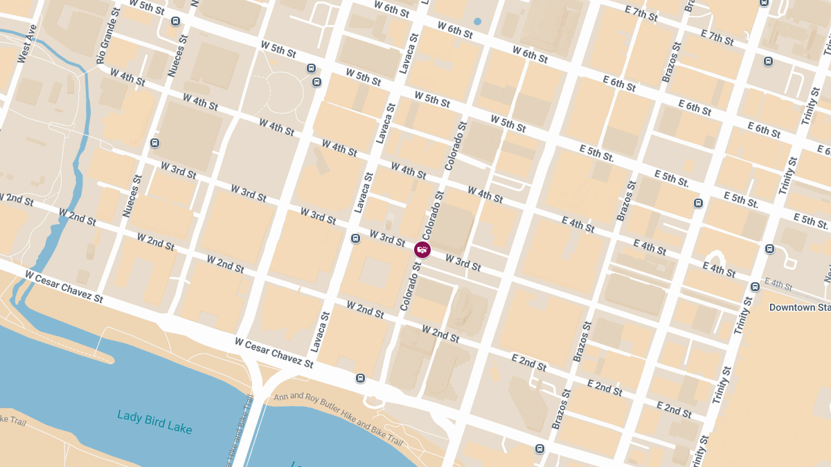 Car Crash With Injuries at Colorado St & W 3rd St