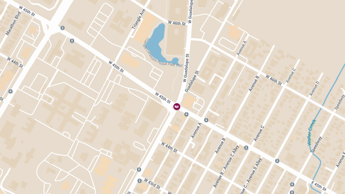 Car Crash With Injuries at Guadalupe St & W 45th St