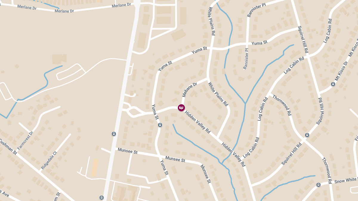 Car Crash With Injuries at Hidden Valley Rd & Mebane Dr