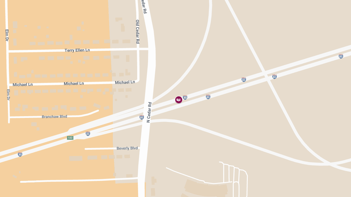 Car Crash With Injuries on I-80 WB Near I-355