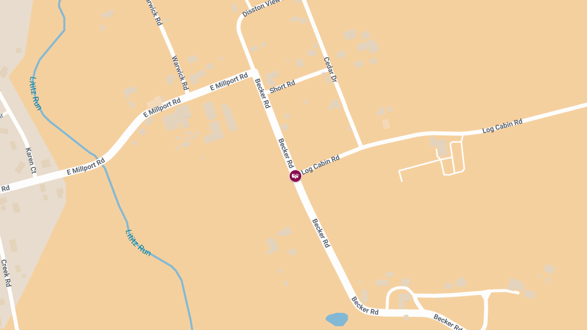 Car Crash with Injuries at Becker Rd & Log Cabin Rd