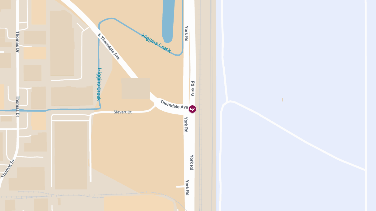Car Crash with Injuries at York Rd and Thorndale Ave