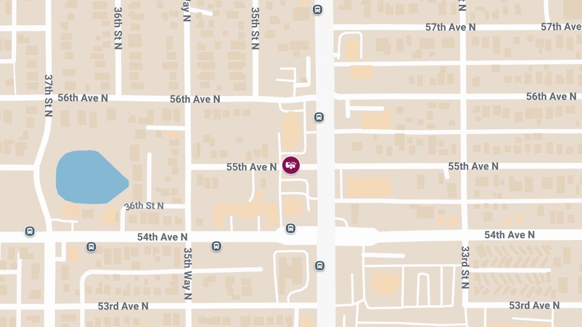 Car Crash with Injuries on 55th Ave N
