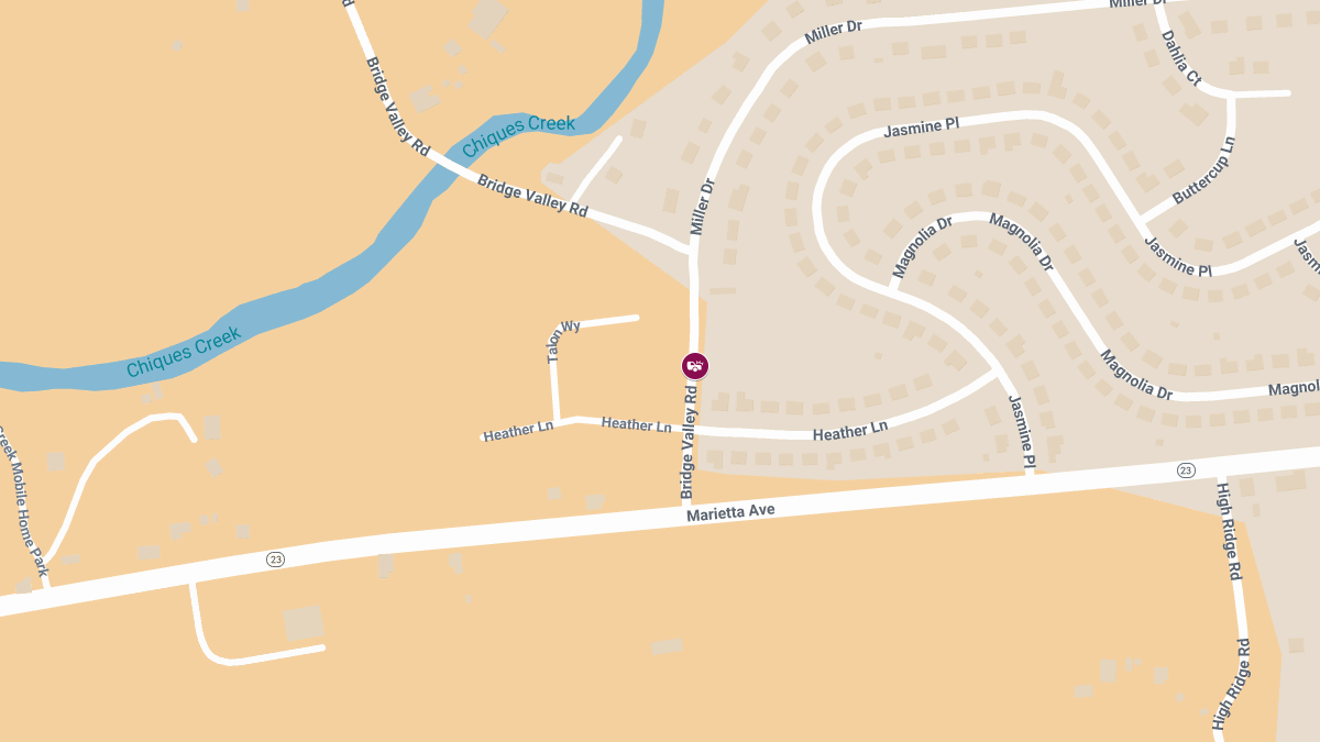 Car Crash with Injuries on Bridge Valley Rd