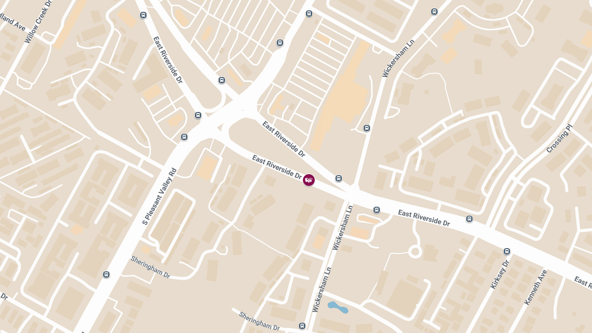 Car Crash with Injuries on E Riverside Dr