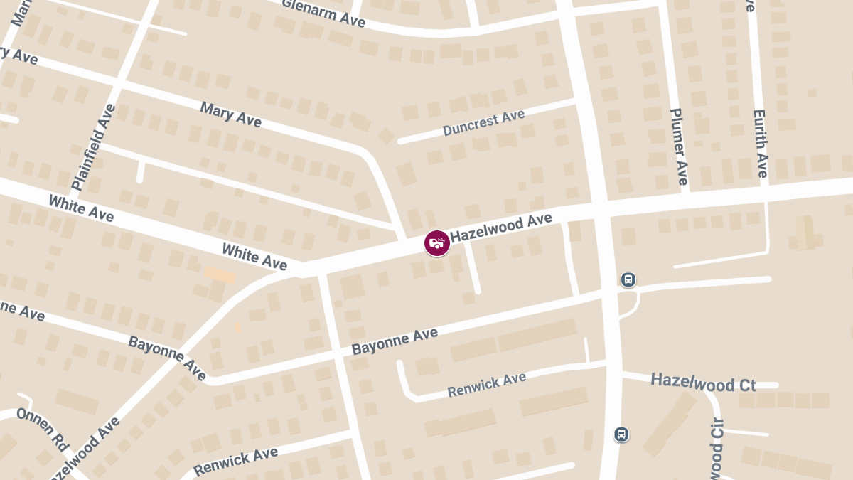 Car Crash with Injuries on Hazelwood Ave