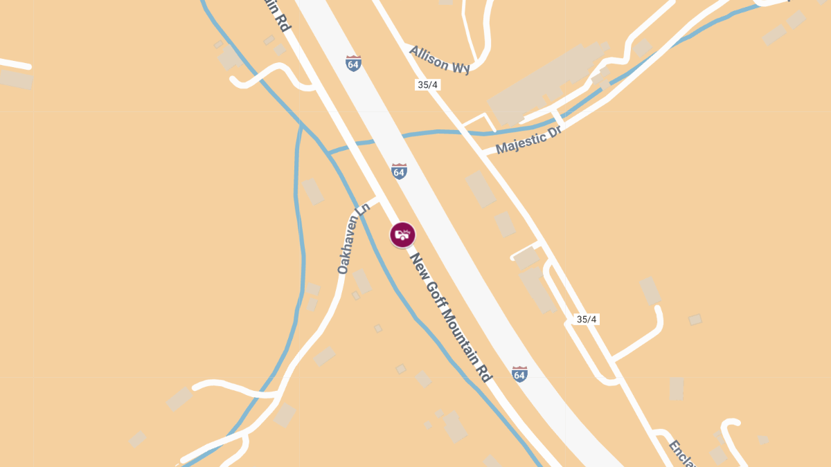 Car Crash with Injuries on New Goff Mountain Rd