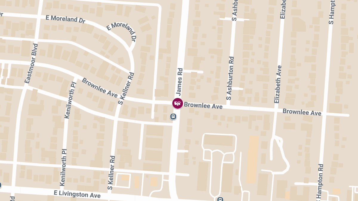 Car Crash with Injuries on S James Rd