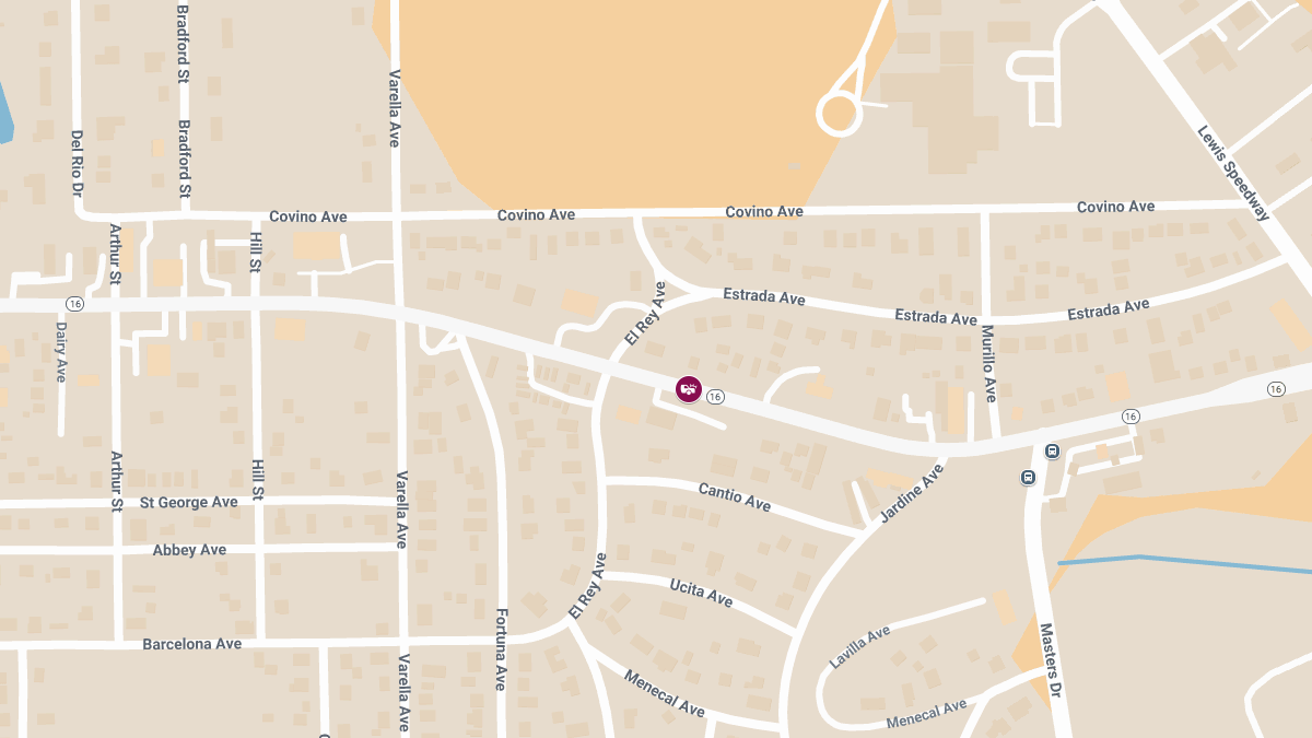 Car Crash with Roadblock on SR-16