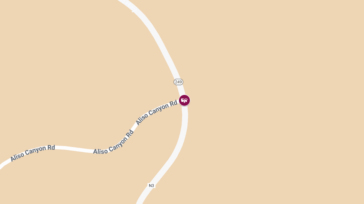 Collision With Injuries, Person Trapped at Angeles Forest Hwy & Aliso Canyon Rd