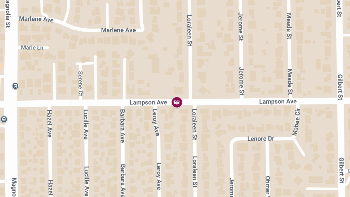 Collision With Injuries Reported on Lampson Ave