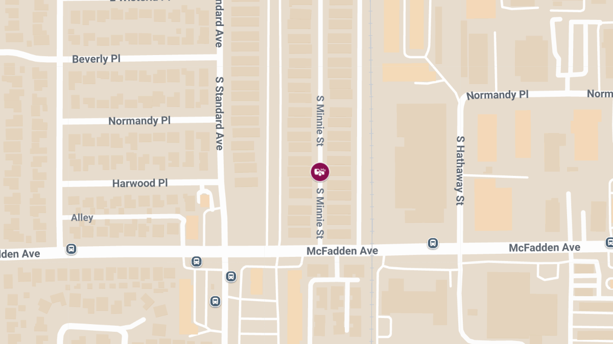 Collision With Injuries at 1126 S Minnie St