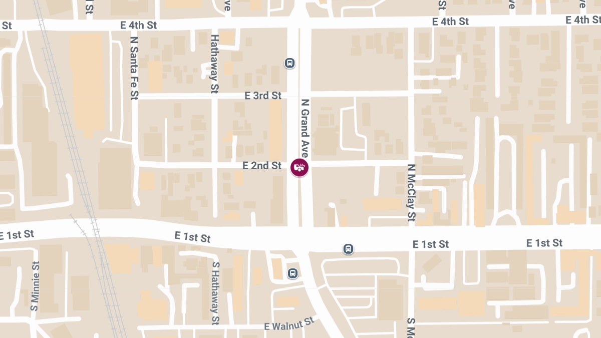 Collision With Injuries at 1302 E 2nd St