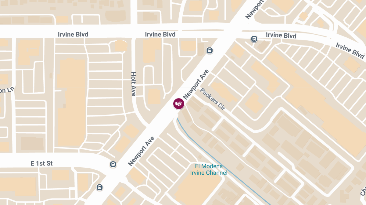 Collision With Injuries at 13348 Newport Ave