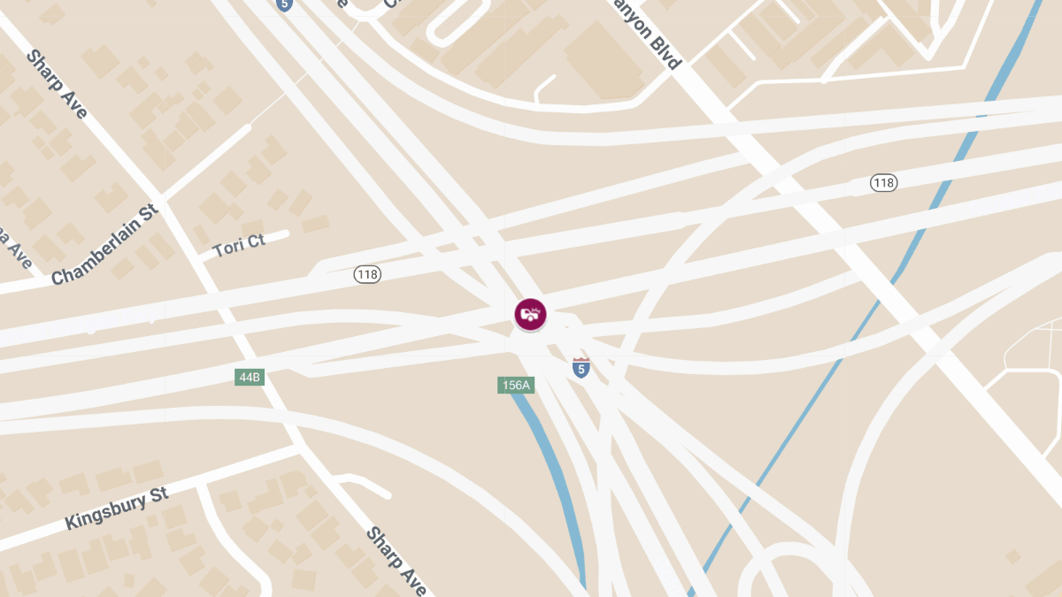 Collision With Injuries at I-5 S & Paxton St