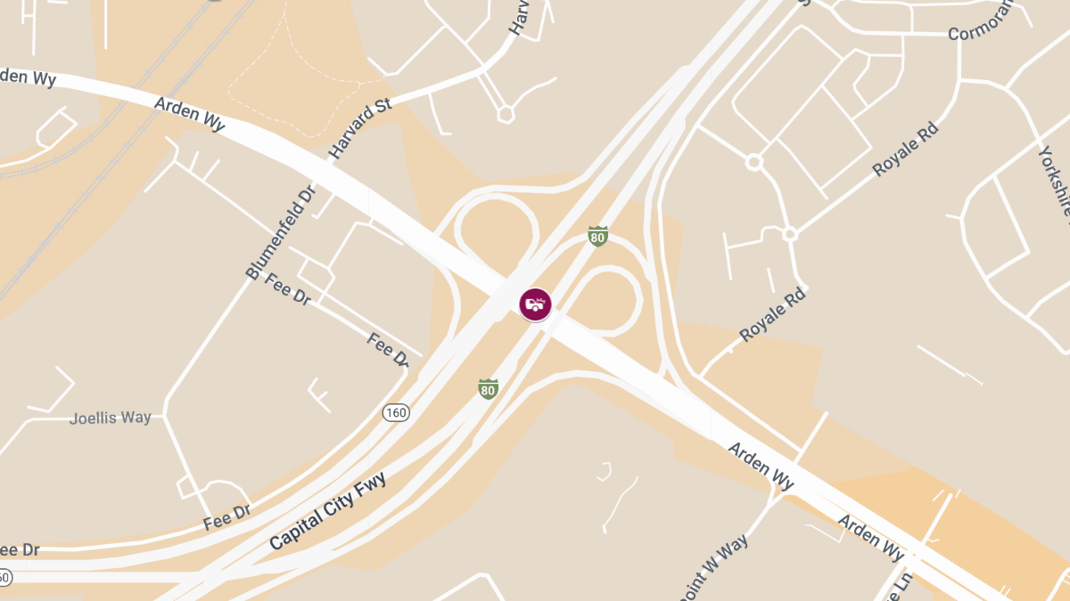 Collision With Injuries at State Rte-160 S & Arden Way