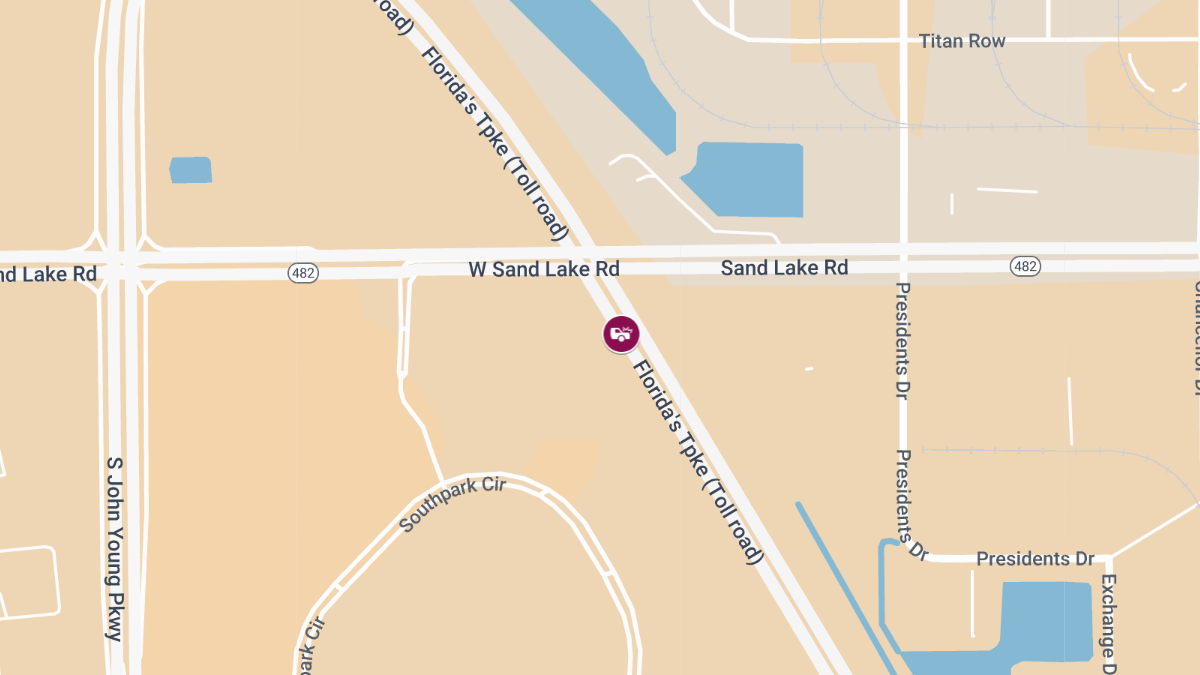 Collision With Injuries on Florida’s Turnpike at MM 251