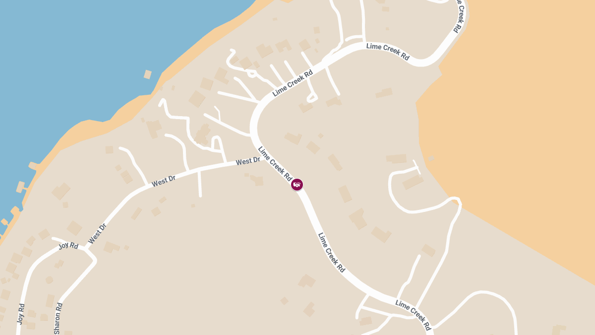 Collision With Injuries on Lime Creek Rd