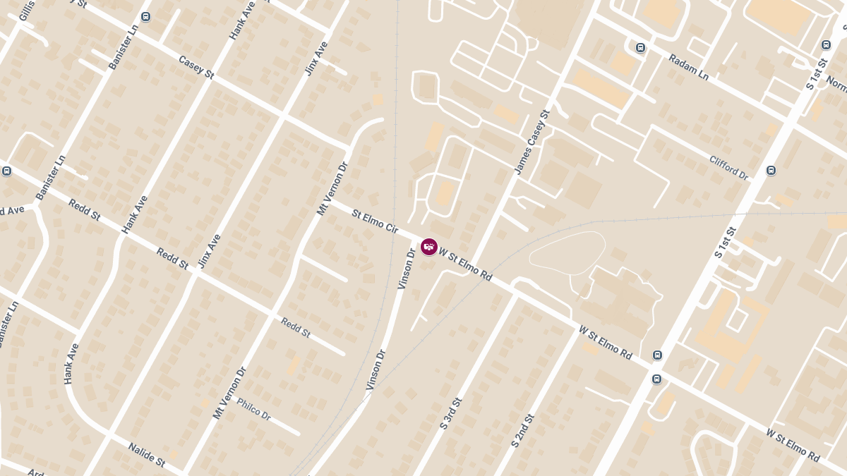 Collision With Injuries on W St Elmo Rd