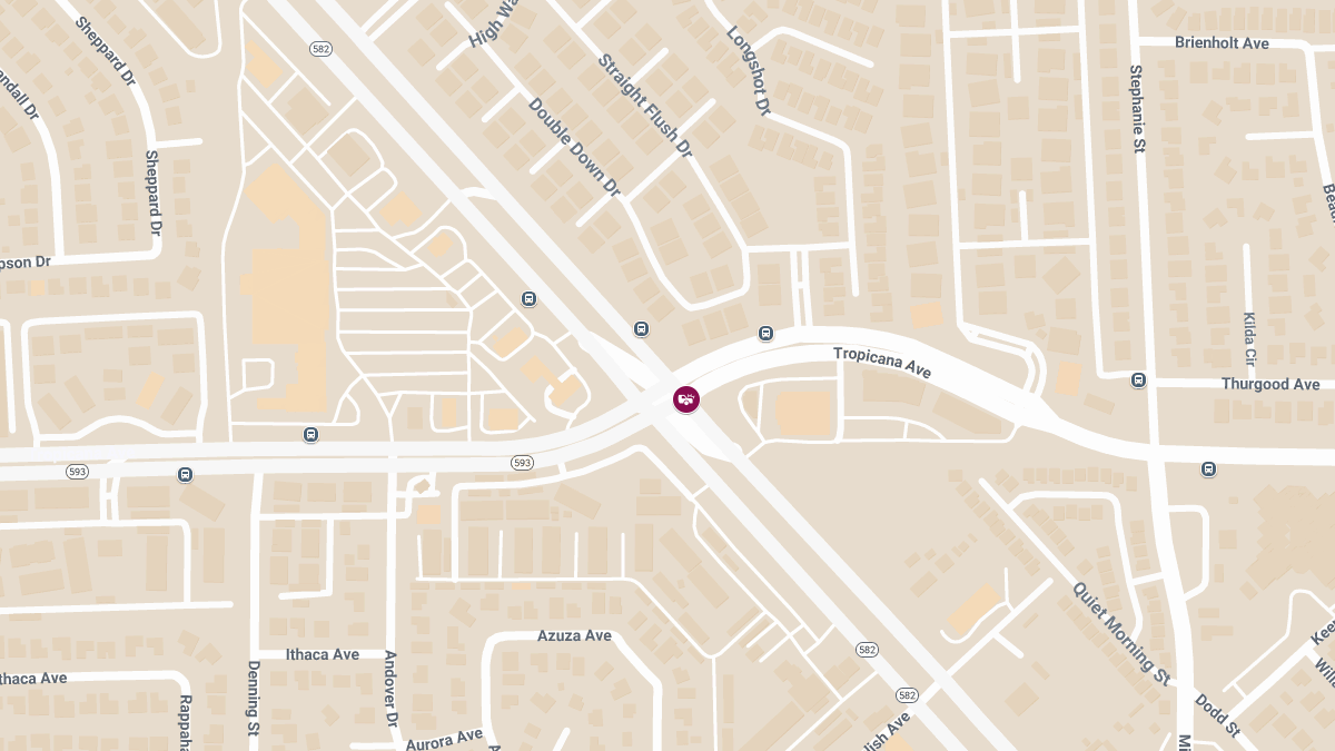 Collision at Boulder Hwy & E Tropicana Ave Leads to Injuries