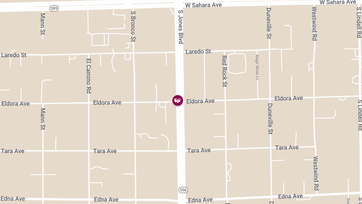 Collision at Eldora Ave & S Jones Blvd Causes Injuries