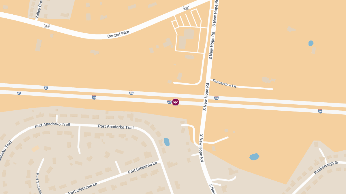 Collision at Exit 213A on I-40 W Results in Injuries
