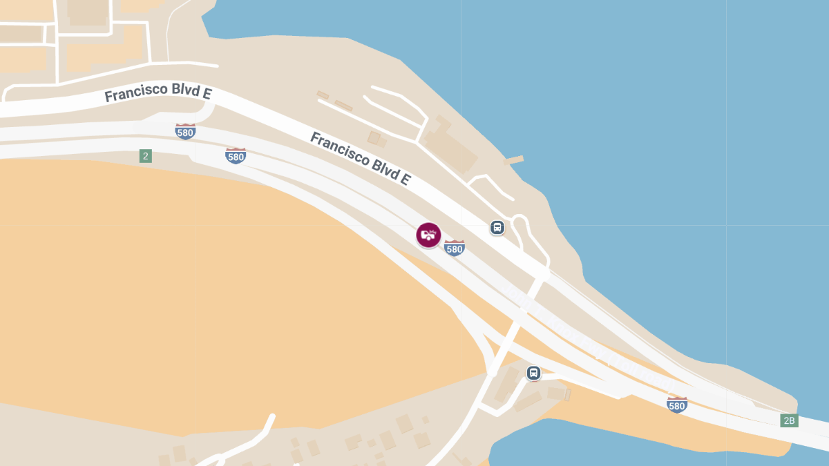 Collision at I-580 E & Richmond-San Rafael Bridge Leaves 1 Injured