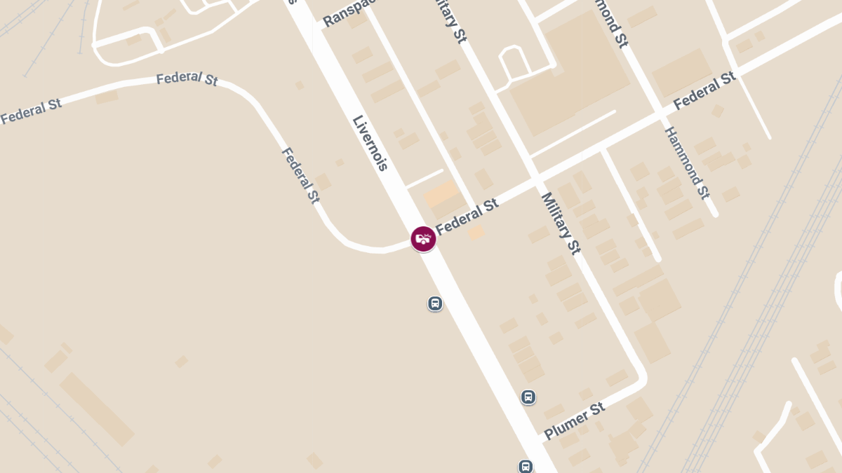 Collision at Livernois Ave & Federal St Causes Injuries