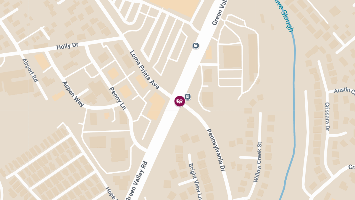 Collision at Loma Prieta Ave & S Green Valley Rd Results in Injuries