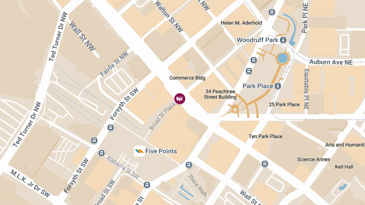 Collision at Marietta St NW & Broad St NW Results in Injuries