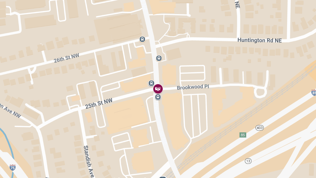 Collision at Peachtree St NE & 25th St NW Results in Injuries