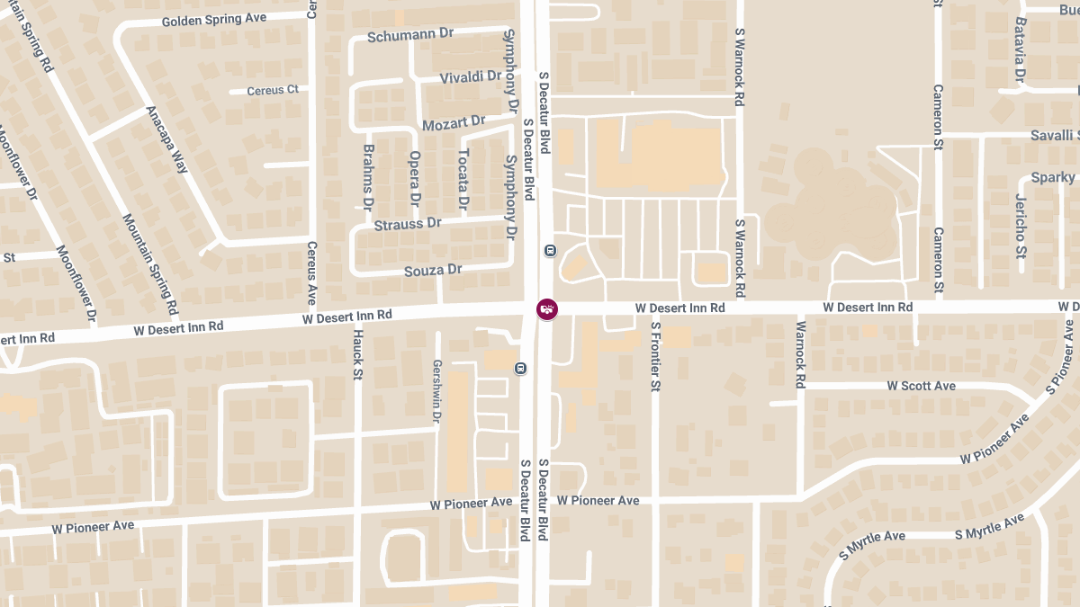 Collision at W Desert Inn Rd & S Decatur Blvd Causes Injuries