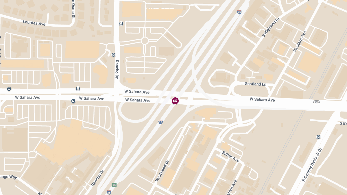 Collision on I-15 SB Near Sahara Ave Results in Injuries