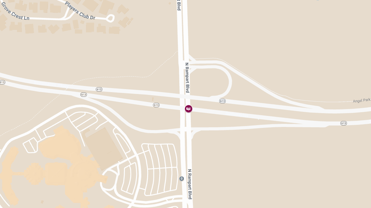 Collision on W Summerlin Pkwy at N Rampart Blvd Leads to Injuries