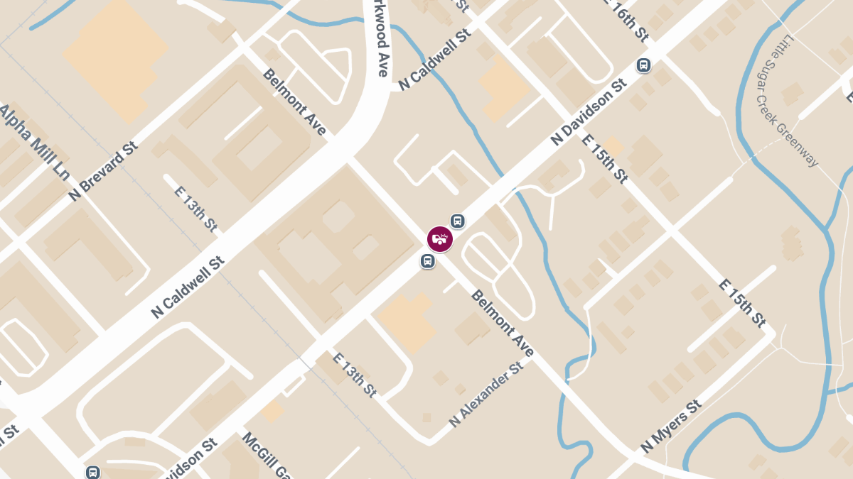 Collision with Injuries at Belmont Ave & N Davidson St