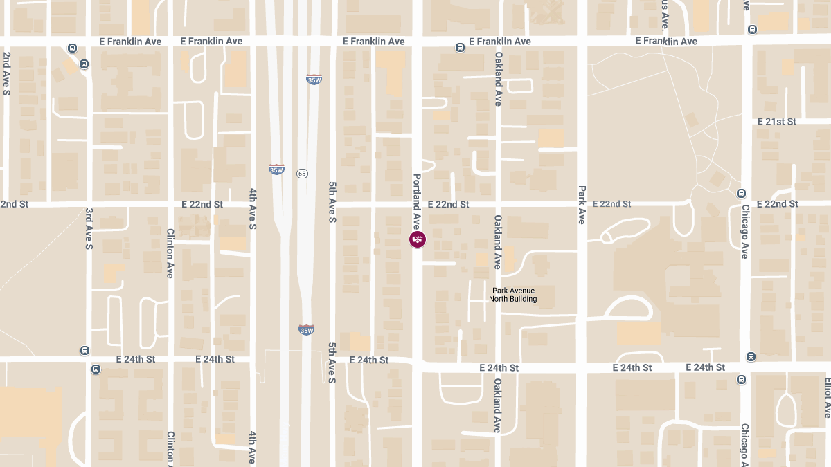 Collision with Injuries at E 22nd St & Portland Ave