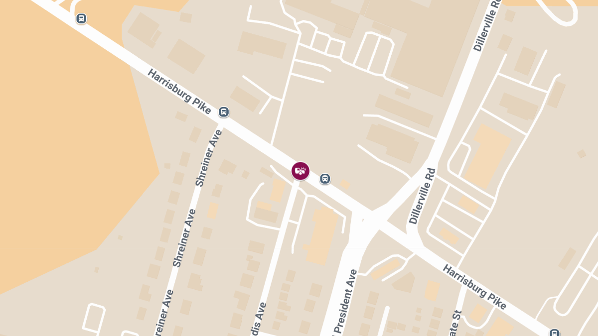 Collision with Injuries at Harrisburg Pike & Landis Ave